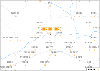 map of Amabanba