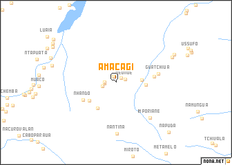 map of Amacagi