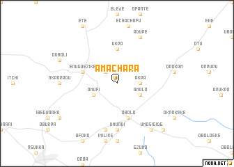 map of Amachara