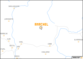 map of Amachel