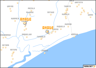 map of Amade