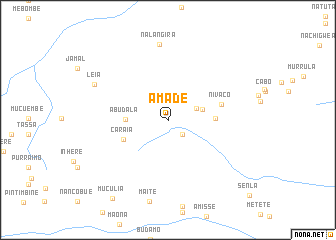 map of Amade