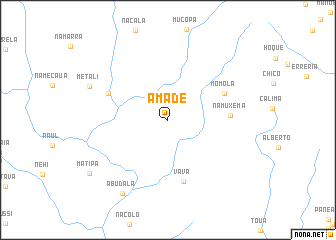 map of Amade