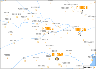 map of Amade