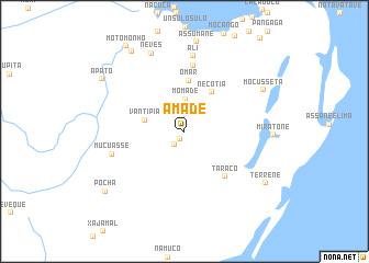 map of Amade