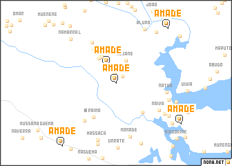 map of Amade