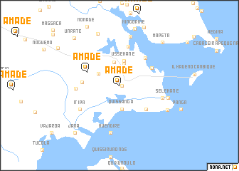 map of Amade