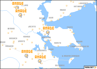 map of Amade