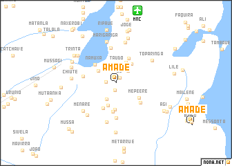 map of Amade