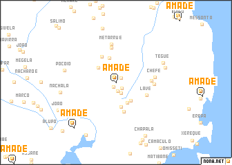 map of Amade