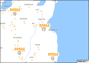 map of Amade