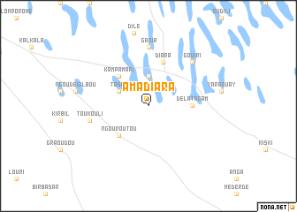 map of Amadiara