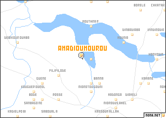 map of Amadi Oumourou