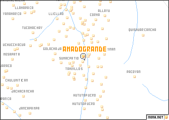 map of Amado Grande