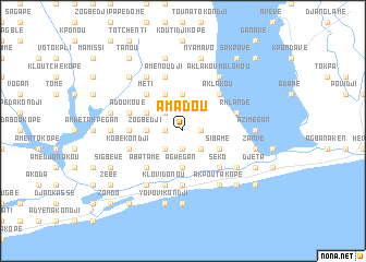 map of Amadou