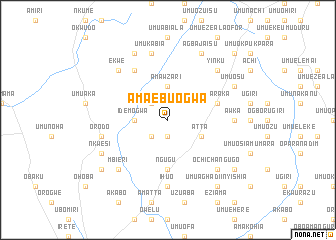 map of Amaebu Ogwa