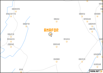 map of Amafor