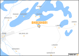 map of Amagamari