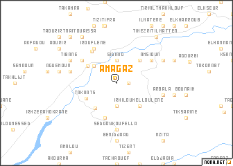 map of Amagaz