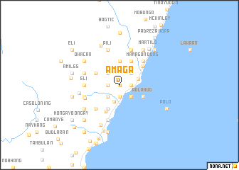 map of Amaga