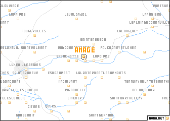 map of Amage