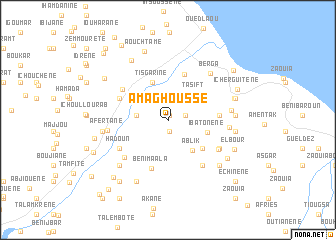 map of Amaghousse