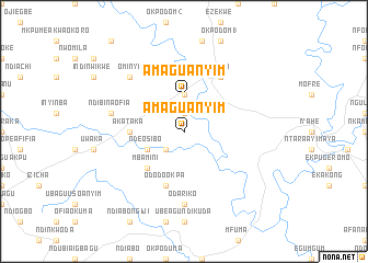 map of Amagu Anyim