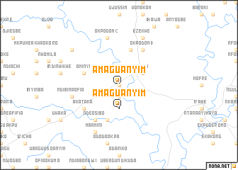 map of Amaguanyim