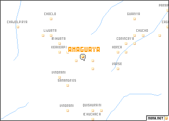 map of Amaguaya