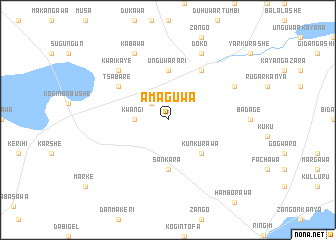 map of Amaguwa