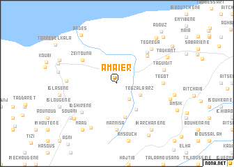 map of Amaïer