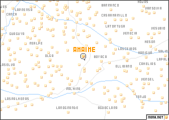 map of Amaime