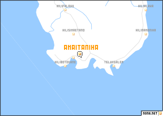 map of Amaitaniha