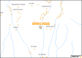 map of Amakchoud