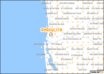 map of Amakuliya