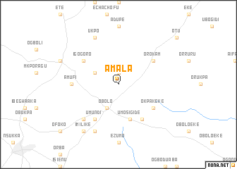 map of Amala
