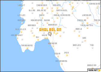 map of Amalbalan