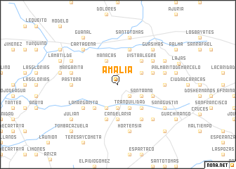 map of Amalia