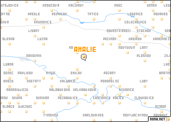 map of Amalie