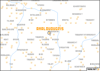 map of Amalou Ougris