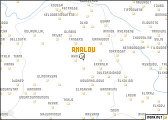 map of Amalou