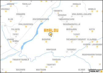 map of Amalou