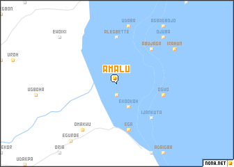 map of Amalu
