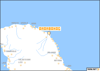 map of Amambahag