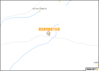 map of Amambayka