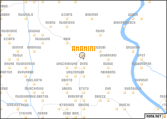 map of Amamini