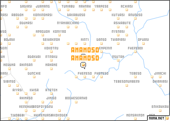 map of Amamoso