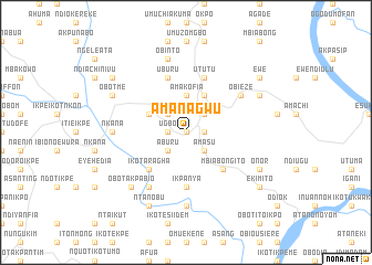 map of Amanagwu