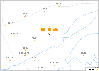 map of Amanasis