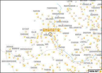 map of Amanata